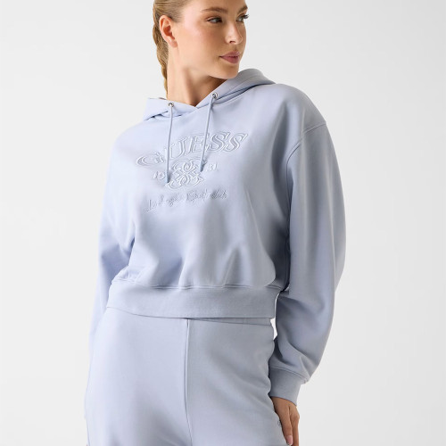 Guess Γυναικείο φούτερ Embroidered logo sweatshirt
